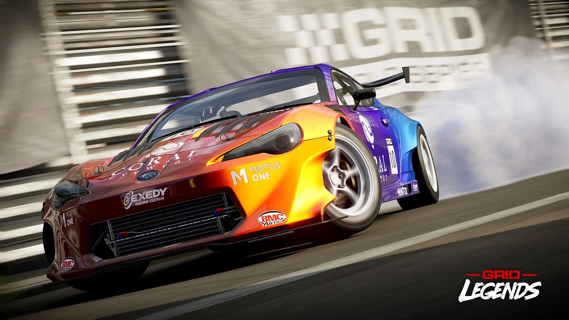 Motorsport-inspired racing environment.